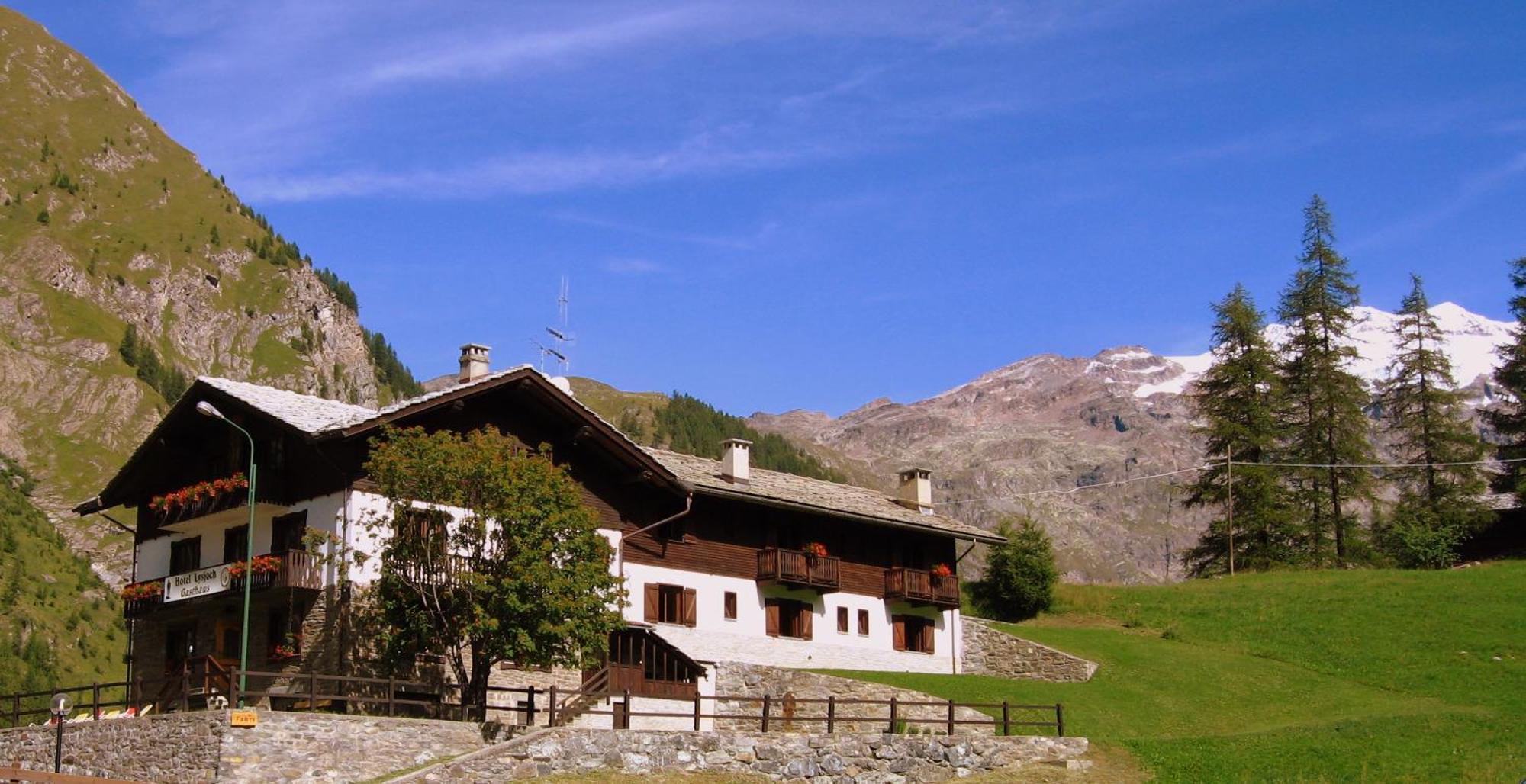 Hotel Lysjoch Грессоней-ла-Трините Экстерьер фото