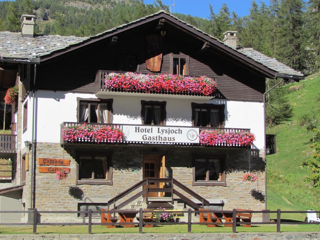 Hotel Lysjoch Грессоней-ла-Трините Экстерьер фото